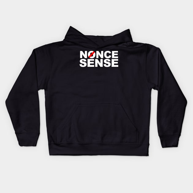 Nonce Sense Kids Hoodie by Meta Cortex